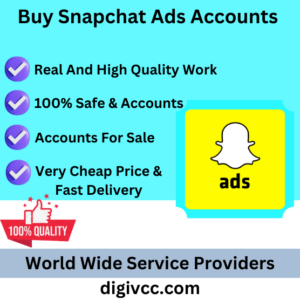 Buy Snapchat Ads Accounts