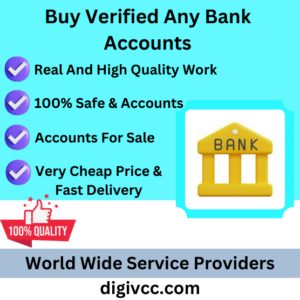 Buy Verified Any Bank Accounts